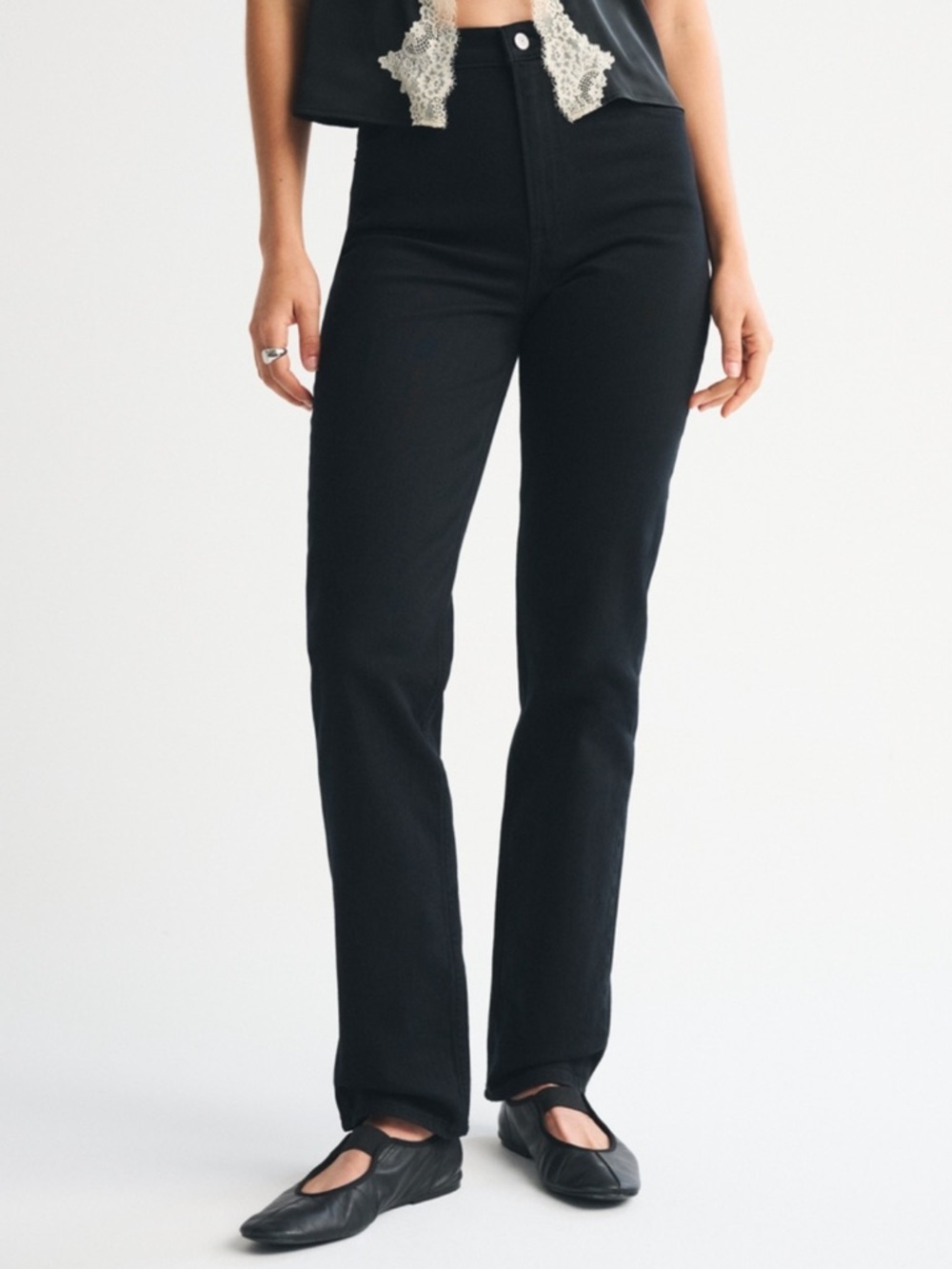 Abercrombie Ultra High-Rise 90’s Straight Jean